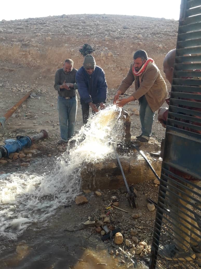 اصلاحات للخطوط والتوصيلات في عدة مناطق في القنيطرة